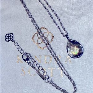 🌸Kendra Scott 🌸 Faceted Pendant Necklace EUC